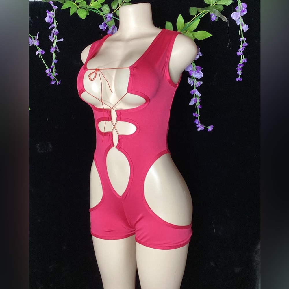 Rave romper exotic dancewear stripper